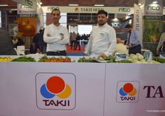 Ali and Utku from Takii Seeds